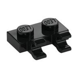 Plate Special 1 x 2 with Clips Horizontal [Thick U-Clips]