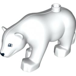 LEGO part 10012937 POLARBEAR, DEC. in White