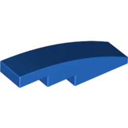 LEGO PART 61678 Slope Curved 4 x 1 No Studs [Stud Holder