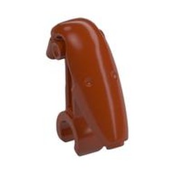 Minifig Head Special with Clip, Mechanical (Battle Droid) [Plain]