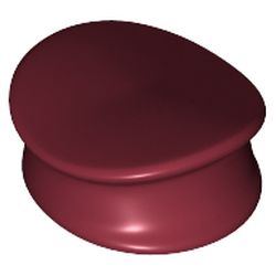 LEGO part MINI CAP in Dark Red (4541373|3624)