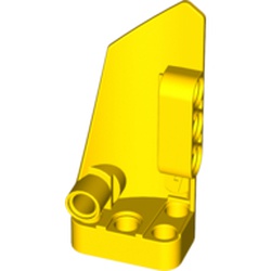 LEGO part 64391 RIGHT PANEL 3X7 in Bright Yellow/ Yellow