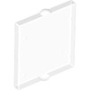 Trans-Clear Glass for Window 1 x 2 x 2 Flat