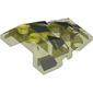 Wedge 4 x 4 Fractured Polygon Top with Dark Bluish Gray Facets Print (Rock Monster Giant)