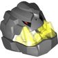 Creature Body Part, Rock Monster King Head [Complete Assembly]