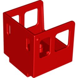Duplo Train Steam Engine Cabin, Small Front Windows