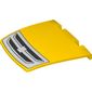 Duplo Car Hood / Bonnet 3 x 4 with Grille Print