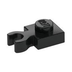 Plate Special 1 x 1 with Clip Vertical [Thick Open O Clip]