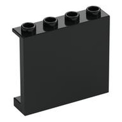 Panel 1 x 4 x 3 [Side Supports / Hollow Studs]