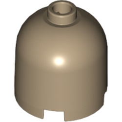 Brick Round 2 x 2 x 1 2/3 Dome Top [Blocked Open Stud]