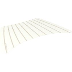 Sail, Rectangle, 27 x 17 with Dark Tan Stitching Print