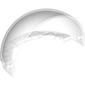 Windscreen 8 x 4 2/3 x 3 2/3 Quarter Sphere [Outer] with Hinge Holes