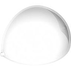 Windscreen 8 x 4 2/3 x 3 2/3 Quarter Sphere (Inner) with Pins