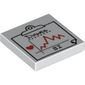 Tile 2 x 2 with Medical Chart Print