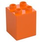 Duplo Brick 2 x 2 x 2 with Letter O Umlaut Print