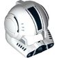 Helmet Clone Pilot with Open Visor and Black Markings Print