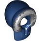 Hood Fur-lined with Blue and Gray Fur and Jedi Order Insignia Print