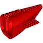 Aircraft Fuselage Curved Aft Section with Red Base