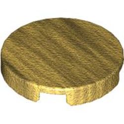 Tile Round 2 x 2 with Bottom Cross