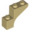 Tan Brick Arch 1 x 3 x 2