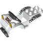 Duplo Quad Bike Top 4 x 8 x 2 - Black Handlebars and 'ZOO' and Safari Stripe Print