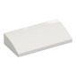 Slope Brick Curved 2 x 4 x 2/3 No Studs, with Bottom Tubes