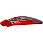 Windscreen 9 x 3 x 1 2/3 Bubble Canopy with Black End, Flames and Fuel Filler Print [8051]