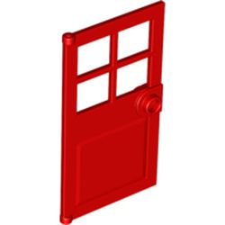 LEGO part 60623 D. W. PANES F. FRAME 1X4X6 in Bright Red/ Red
