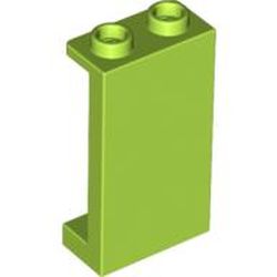 LEGO part 10087544 WALL ELEMENT 1X2X3 in Bright Yellowish Green/ Lime