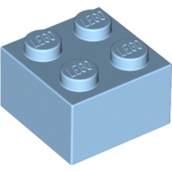 LEGO part element render in color 1051 - Pastel Blue LEGO part element render in color 1051 - Pastel Blue