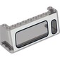 Windscreen 3 x 10 x 3 with Large Window Left, Small Window Right Print
