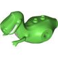 Animal Body Part, Dinosaur, 'Rex' Body with White Chest, White Teeth print