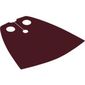 Neckwear Cape, Standard with Gray Back and Black Slashes Print [Traditional Starched Fabric]