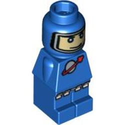 Microfig Meteor Strike Astronaut Blue