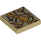 Tile 2 x 2 with Marauder's Map Print