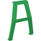 Support Crane Stand Double without Studs on Cross-Brace, with Axle Holes on Top