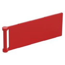 LEGO part  FLAG 3X8, W/ 3.2 SHAFT in Bright Red/ Red
