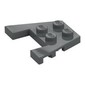 Wedge Plate 3 x 4 with Stud Notches [Reinforced Underside]