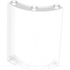 Trans-Clear Panel 4 x 4 x 6 Quarter Cylinder