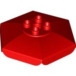 LEGO part PARASOL 96 in Bright Red/ Red