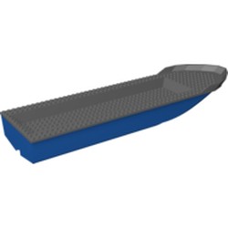 Boat 12 x 51 x 6 with Dark Bluish Grey Top [Complete Assembly]