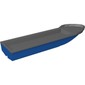 Boat 12 x 51 x 6 with Dark Bluish Grey Top [Complete Assembly]