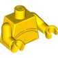 Torso Bare Chest with Body Lines Print, Yellow Arms and Hands