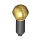 Musical Instrument Microphone with Metallic Gold Top Print