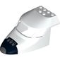 Aircraft Fuselage Curved Forward 6 x 10 Top with Space Shuttle Print