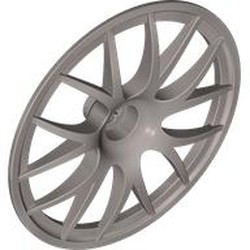 Wheel Cover 7 Spoke with Axle Hole - 56mm D. [Fits 44772]