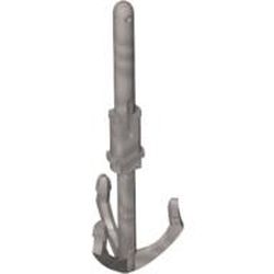 Tool Grappling Hook with Pin and Extension