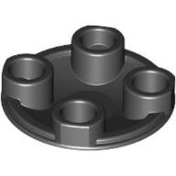 Plate Round 2 x 2 with Rounded Bottom [Boat Stud]
