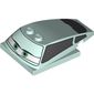 Wedge Curved 6 x 4 x 1 1/3 with 4 x 4 Base with Green Eyes and Windows Print (Flo)