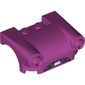 Vehicle Body, Wheel Arch / Mudguard 3 x 4 with Headlights, Flat Fenders and License Plate Print